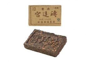 Шу-пуэр "Дворцовый пуэр в плитках" [Провинция Юньнань, Menghai Guanglinfu Tea Factory], 100гр 9 лет